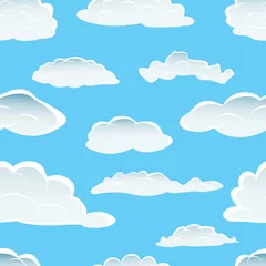Photo sur Plexiglas Ciel fond transparent de nuages