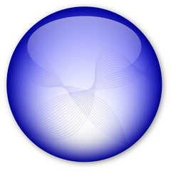 Glassy Button (Purple with abstract motifs)