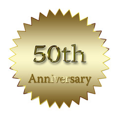 Fototapeta premium Cinquantesimo anniversario di nozze