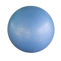 Pilates ball isolated