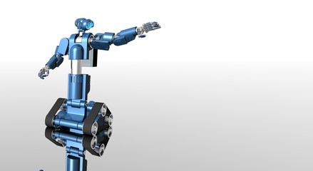 medical bot reaching