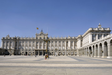 Obraz premium Palais royal de Madrid