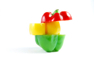 ausgewogener paprika-mix