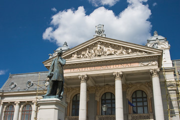 Fototapeta na wymiar National Theater in Iasi, Romania.