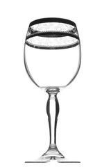 object on white - kitchen utensil wine glass