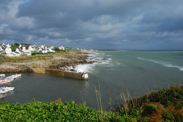 ciel d'orage en pays bigouden