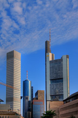 Fototapeta na wymiar Frankfurter Hochhäuser