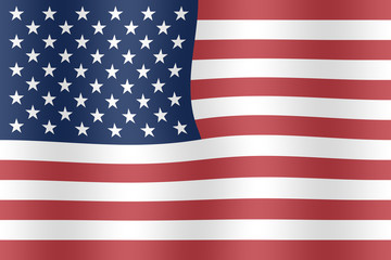 Fototapeta premium Drapeau USA