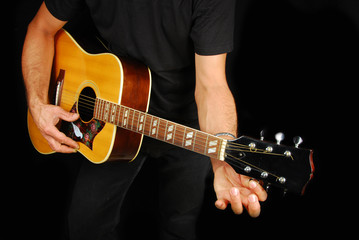 Fototapeta premium accordage de guitard