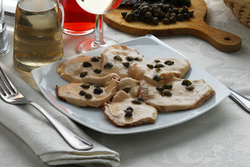 Vitello Tonnato - Secondi di carne Lombardia