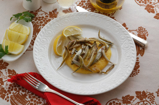 Alborelle con polenta e patate - Secondi Trentino Alto Adige