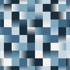 Seamless blue tile pattern