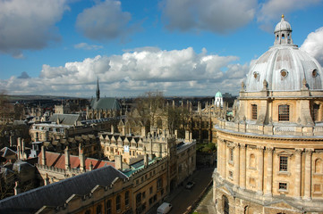 Fototapeta na wymiar Oxford Colleges