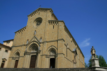 Fototapeta na wymiar Duomo, Arezzo, Włochy