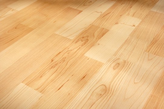 Bright parquet background