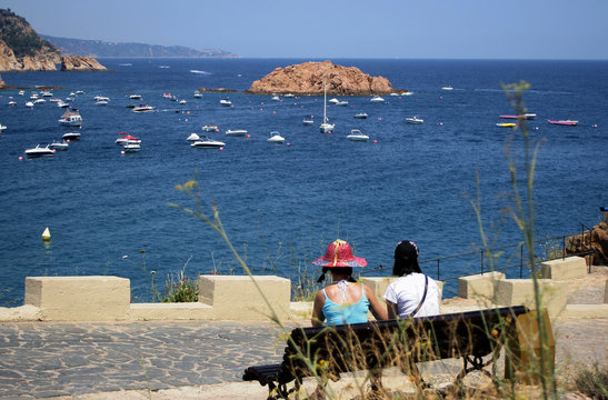 Petite halte face &agrave; la mer