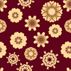 floral seamles background