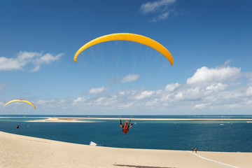 Parapente dune du pyla