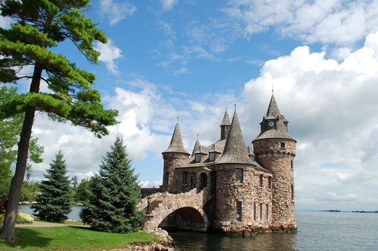 Power House on Heart Island, 1000 Islands, St. Lawrence River