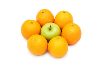 Stand out from crowd with apple and oranges