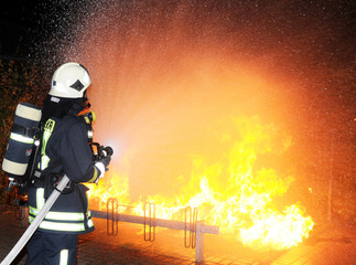 Feuerwehr im Einsatz