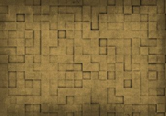 Abstract grunge background with square tiles