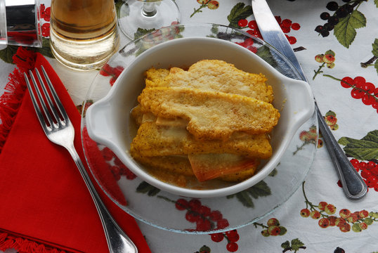Polenta alla comasca - Antipasto Lombardia