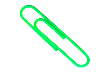 Business green clip a over white back ground