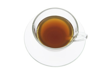 Cup of Tea on Isolated White Background