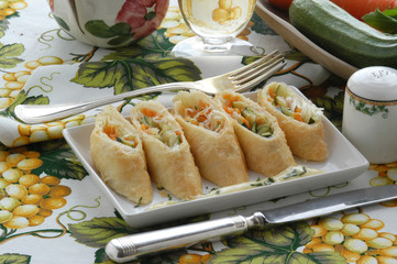 Strudel vegetariani - Antipasto Trentino Alto Adige