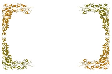 FLORAL BORDURES