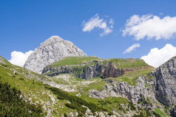 julian alps in the summer, slovenia