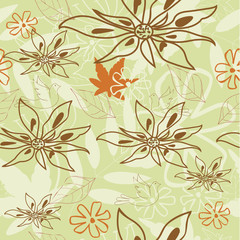 Autumn (seamless pattern)