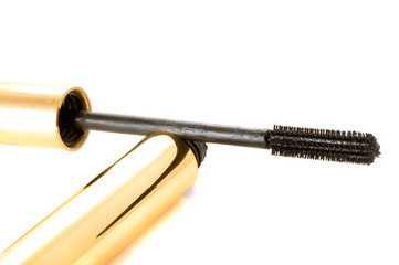 Mascara isolated on a white background