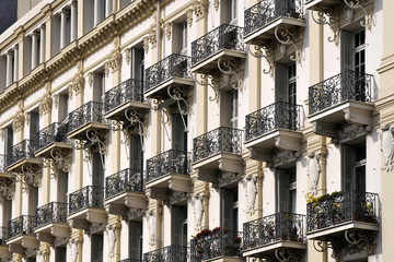 façade immeuble - Nice