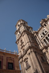 Fototapeta na wymiar Kirche Malaga Spanien