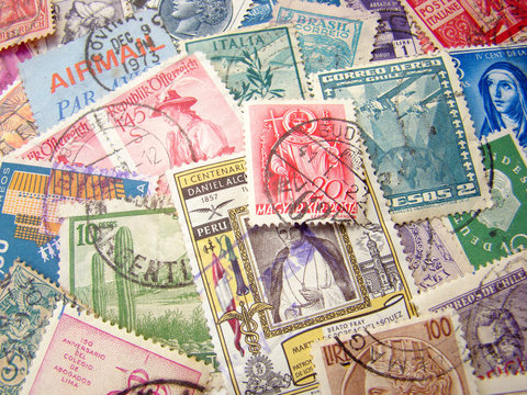 Old Postage Stamps from the entire World.