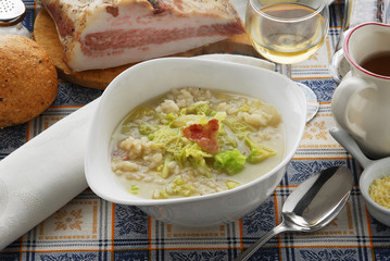 Risotto e verze alla milanese - Primi Lombardia