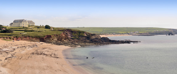 views of the devon coast from bantham to thurlestone