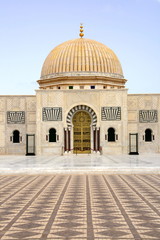 Mausoleum van Habib Bourgiba in Monastir, Tunesië