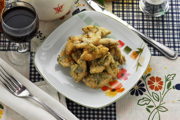 Ranocchi fritti - Secondi di Carne Toscana