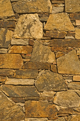 Old hand-crafted Rock wall texture