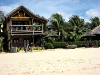 Strandhütte in Vietnam