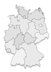 Deutschland Karte