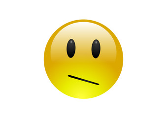 Aqua Emoticons - Apathy