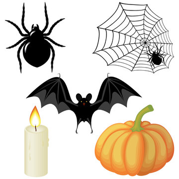 Halloween elements