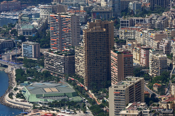 Fototapeta premium Vue sur Monte Carlo