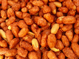 Peanuts caramel - Cacahuètes caramélisées grillées