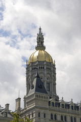 Fototapeta na wymiar Otego uwypuklenie stolica budynku w Hartford, Connecticut.
