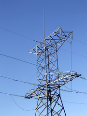 high-voltage electrical pillar
